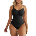 Seamless Women'S Bodysuit Tummy Control Shapewear Slimming Underwear Nylon Panty No Sleeve Spring Sensual Style
