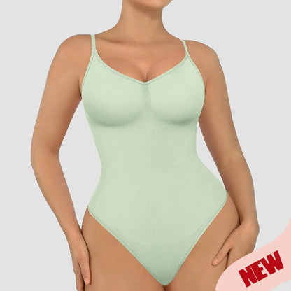 Feelingirl Seamless Covered Bust Jumpsuit Thong Bodysuit Fit Comfort Slimming Womenswear 1 Breathable Hip Tops Soft Deals for You Days Body Hugging Bodysuit Shapewear Summervibes