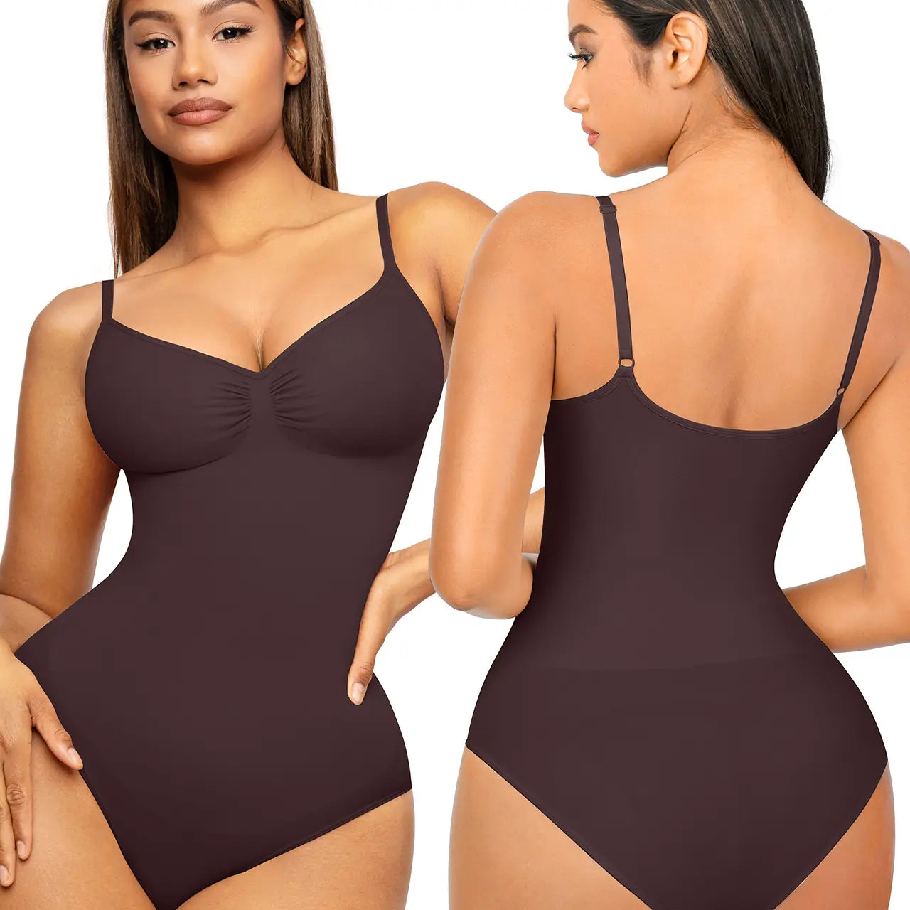 Feelingirl Seamless Covered Bust Jumpsuit Thong Bodysuit Fit Comfort Slimming Womenswear 1 Breathable Hip Tops Soft Deals for You Days Body Hugging Bodysuit Shapewear Summervibes
