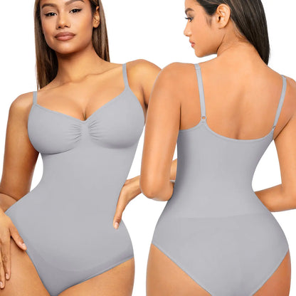 Feelingirl Seamless Covered Bust Jumpsuit Thong Bodysuit Fit Comfort Slimming Womenswear 1 Breathable Hip Tops Soft Deals for You Days Body Hugging Bodysuit Shapewear Summervibes
