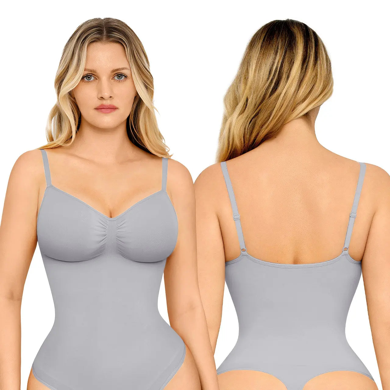 Feelingirl Seamless Covered Bust Jumpsuit Thong Bodysuit Fit Comfort Slimming Womenswear 1 Breathable Hip Tops Soft Deals for You Days Body Hugging Bodysuit Shapewear Summervibes