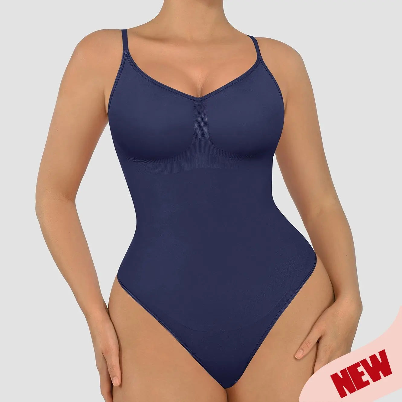 Feelingirl Seamless Covered Bust Jumpsuit Thong Bodysuit Fit Comfort Slimming Womenswear 1 Breathable Hip Tops Soft Deals for You Days Body Hugging Bodysuit Shapewear Summervibes