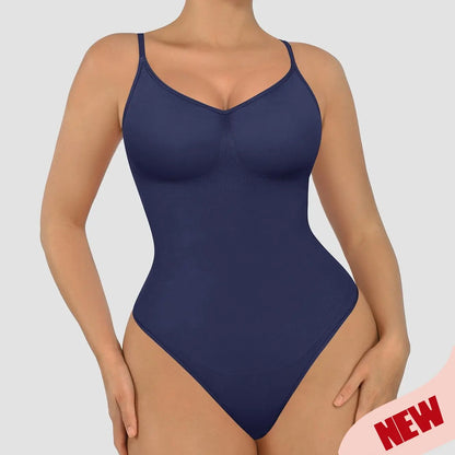 Feelingirl Seamless Covered Bust Jumpsuit Thong Bodysuit Fit Comfort Slimming Womenswear 1 Breathable Hip Tops Soft Deals for You Days Body Hugging Bodysuit Shapewear Summervibes