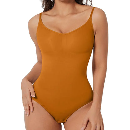 Feelingirl Seamless Covered Bust Jumpsuit Thong Bodysuit Fit Comfort Slimming Womenswear 1 Breathable Hip Tops Soft Deals for You Days Body Hugging Bodysuit Shapewear Summervibes