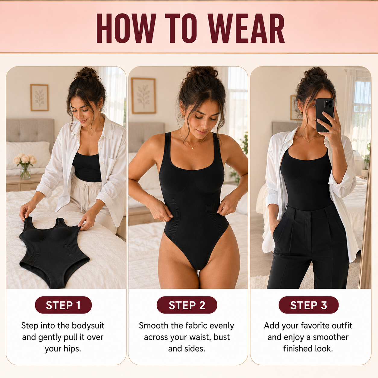 Luxari Rosea Shapewear BodySuit