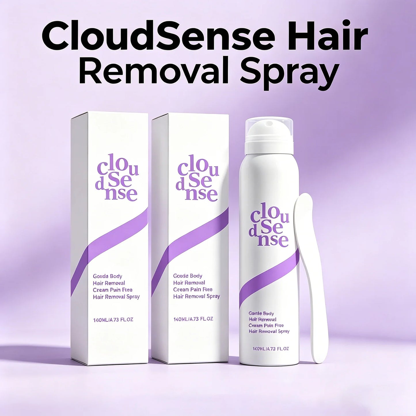 Painless Full Body Hair Removal Spray – Soothes Redness, Inhibits Hair Growth, Refreshing Full Body Use for Underarm, Leg, Arm