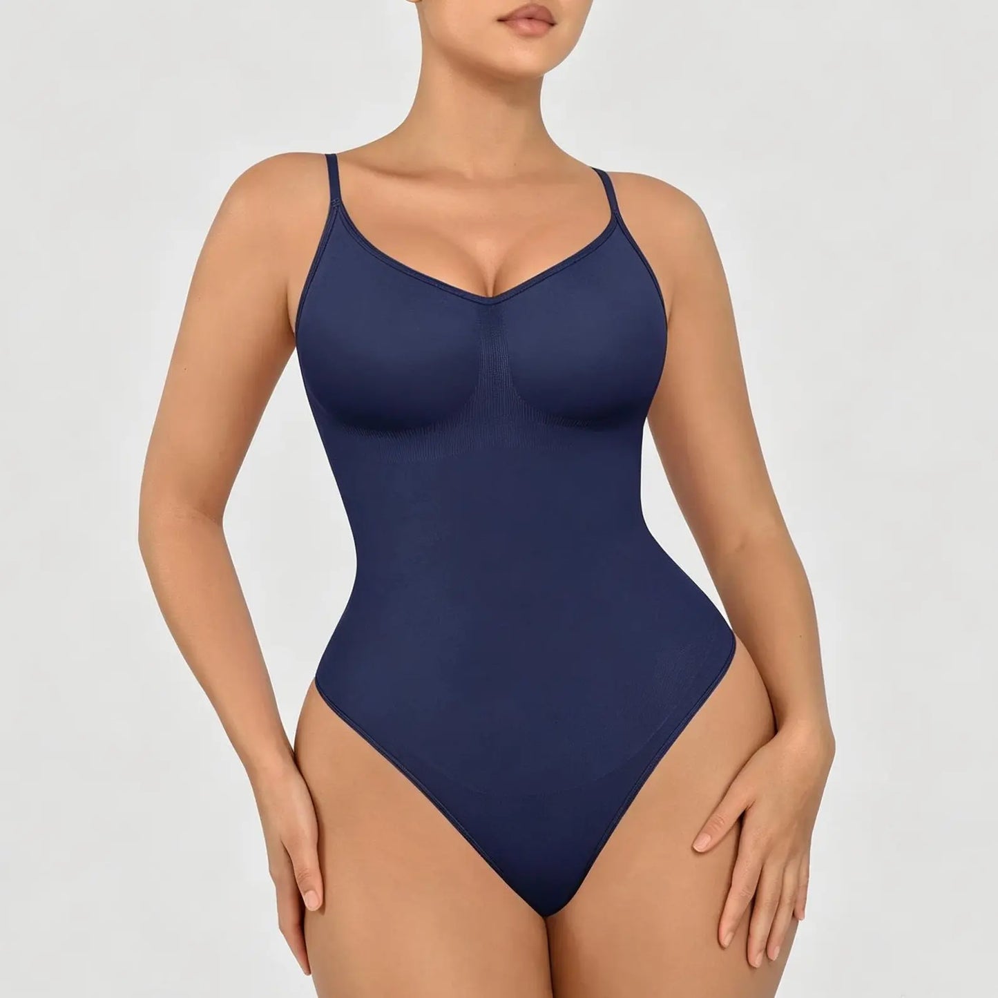 Feelingirl Seamless Covered Bust Jumpsuit Thong Bodysuit Fit Comfort Slimming Womenswear 1 Breathable Hip Tops Soft Deals for You Days Body Hugging Bodysuit Shapewear Summervibes