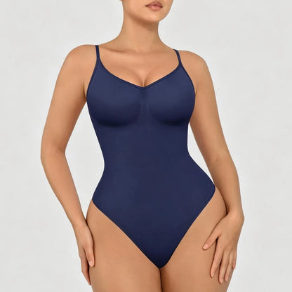 Feelingirl Seamless Covered Bust Jumpsuit Thong Bodysuit Fit Comfort Slimming Womenswear 1 Breathable Hip Tops Soft Deals for You Days Body Hugging Bodysuit Shapewear Summervibes