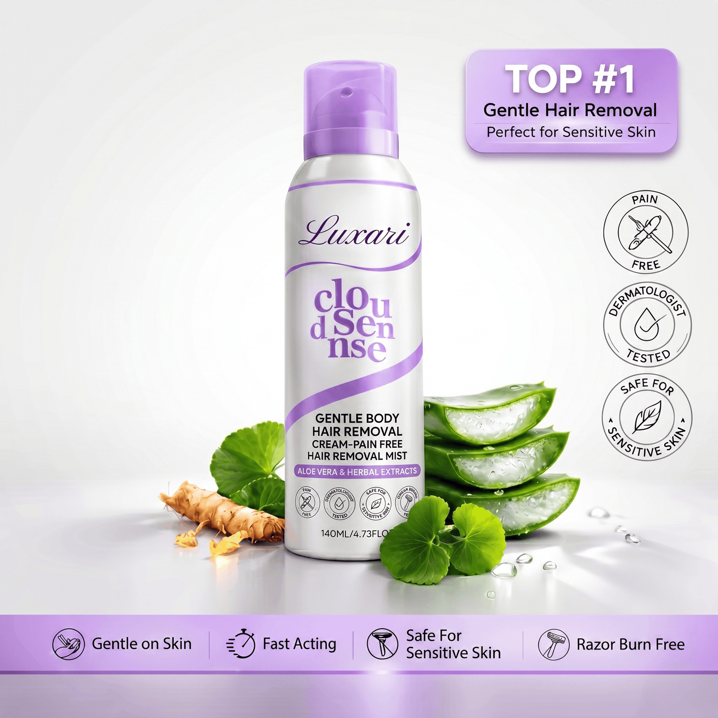 Luxari ™ Hair Removal Spray -painless &amp; Easy Use